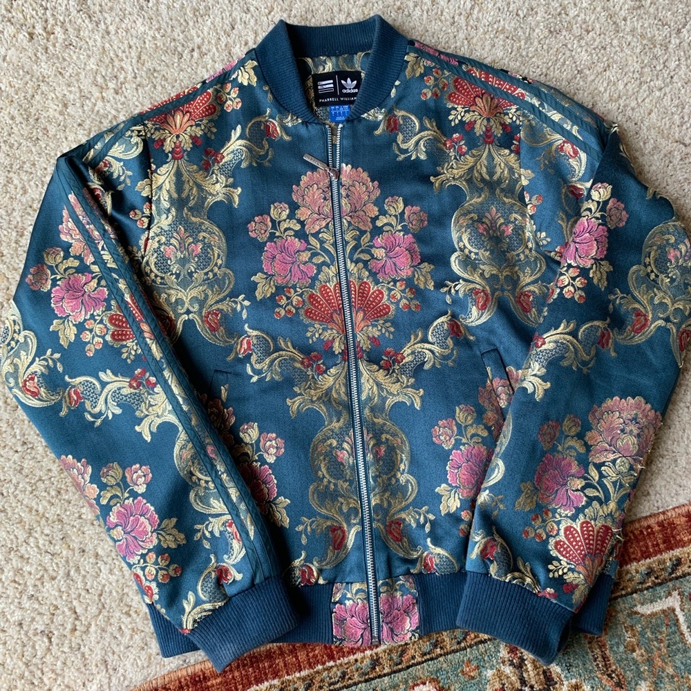 Adidas X Pharrell Williams Jacquard Jacket Sz L